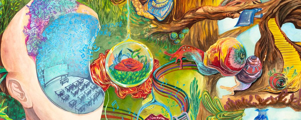 Close up of Body of Work