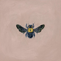 a painting of a bee