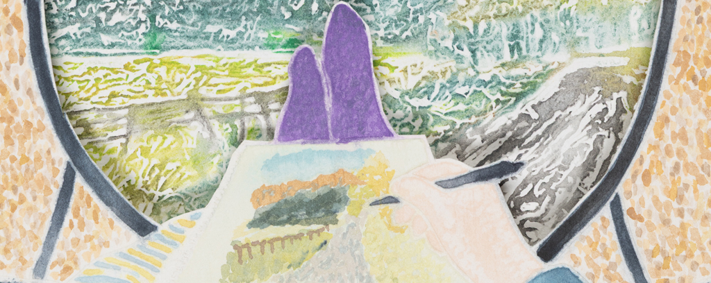 Close up of Body of Work